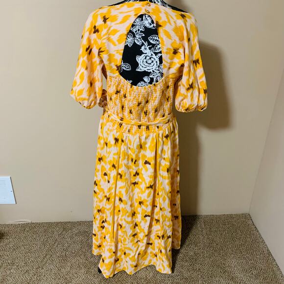 NWT Sam Elderman Sunshine Floral Dress - Picture 4 of 5